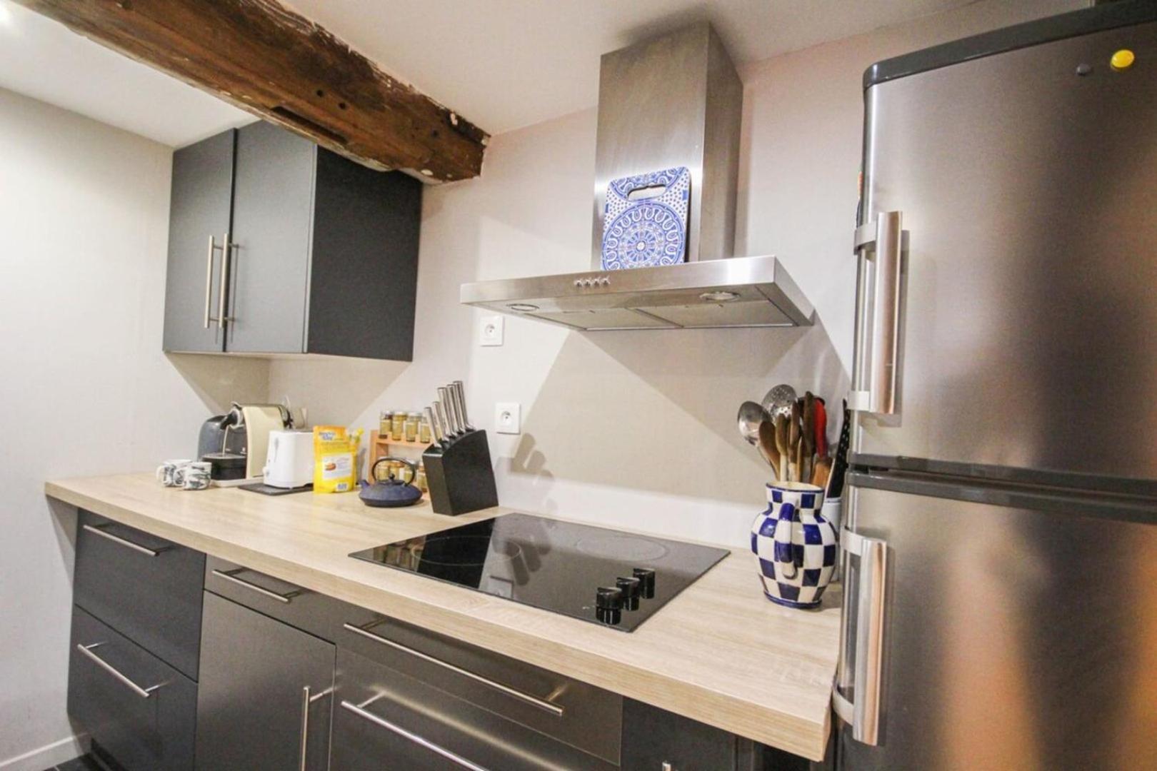 Duplex In The Heart Of Old Lille Terrace + Parking Apartment Bagian luar foto