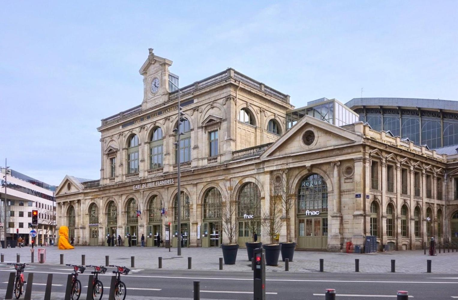 Duplex In The Heart Of Old Lille Terrace + Parking Apartment Bagian luar foto